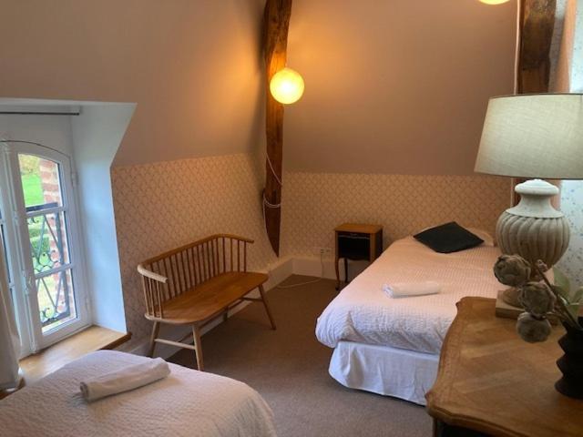 Domaine De La Vaudouriere Villa Lunay Rom bilde